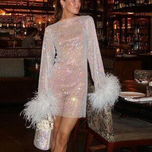 BACHELORETTE DRESS SIZE M